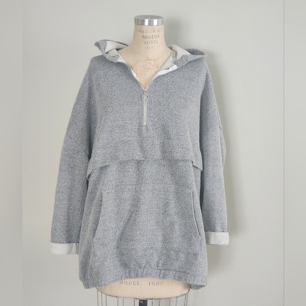 ZARA oversized hooded sweatershirt